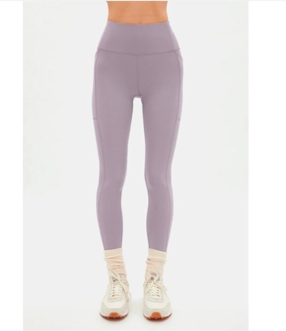 girlfriend collective Pants - Girlfriend Collective Compression Legging Macaron High Rise Athleisure Gym Prep